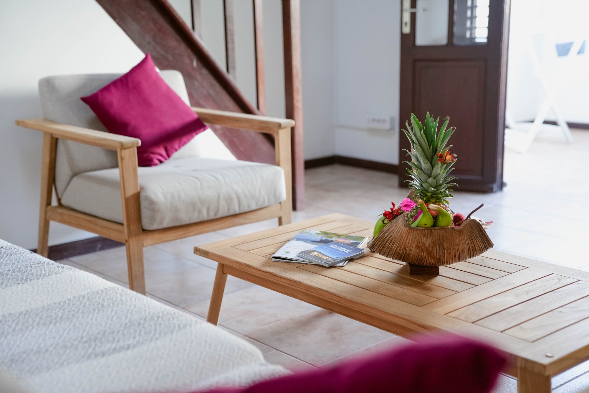 Résidence Galice - Salon avec mezzanine