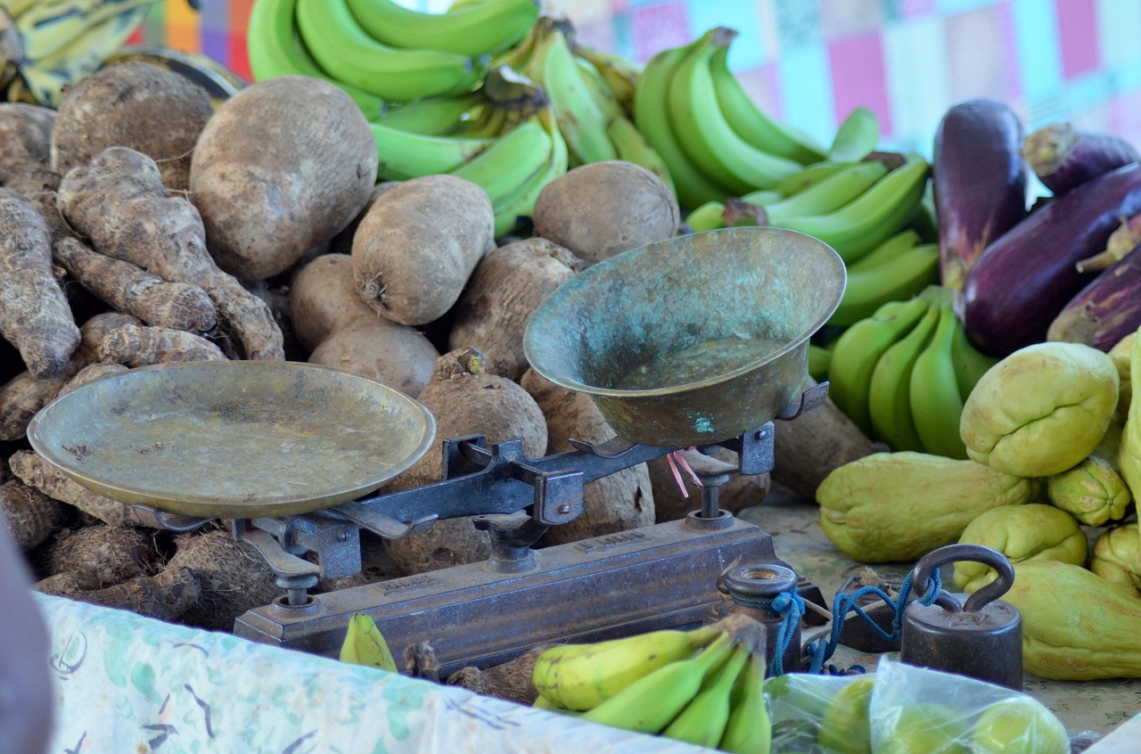 Marché couvert des Trois-Îlets Martinique